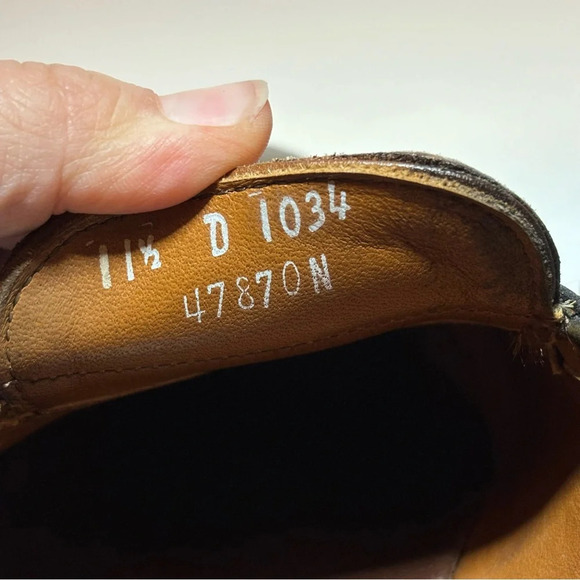 Allen Edmonds "Lake Forest" Penny Loafers 11.5 D Cordovan DISCONTINUED STYLE - Picture 9 of 9